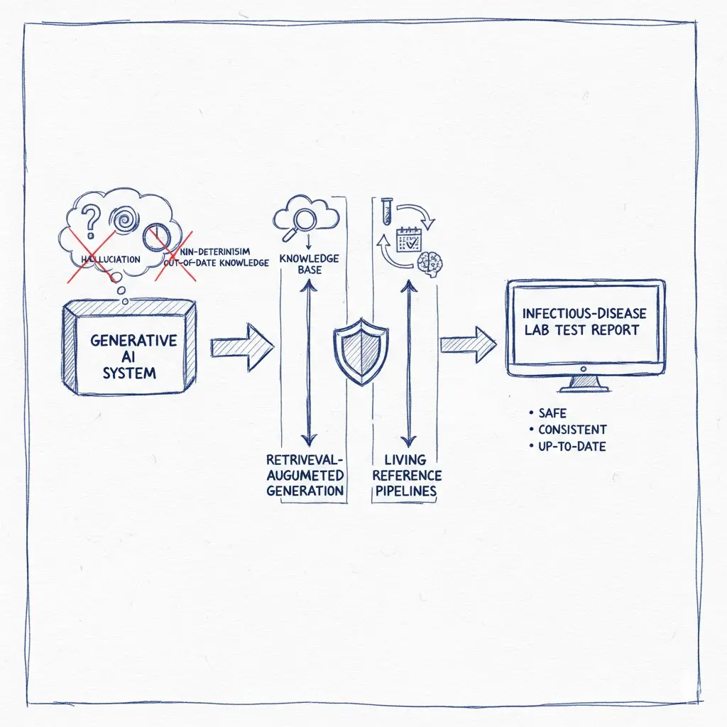 Cover Image for Taming LLMs for Infectious-Disease Lab Reports: From Risk to Reliability